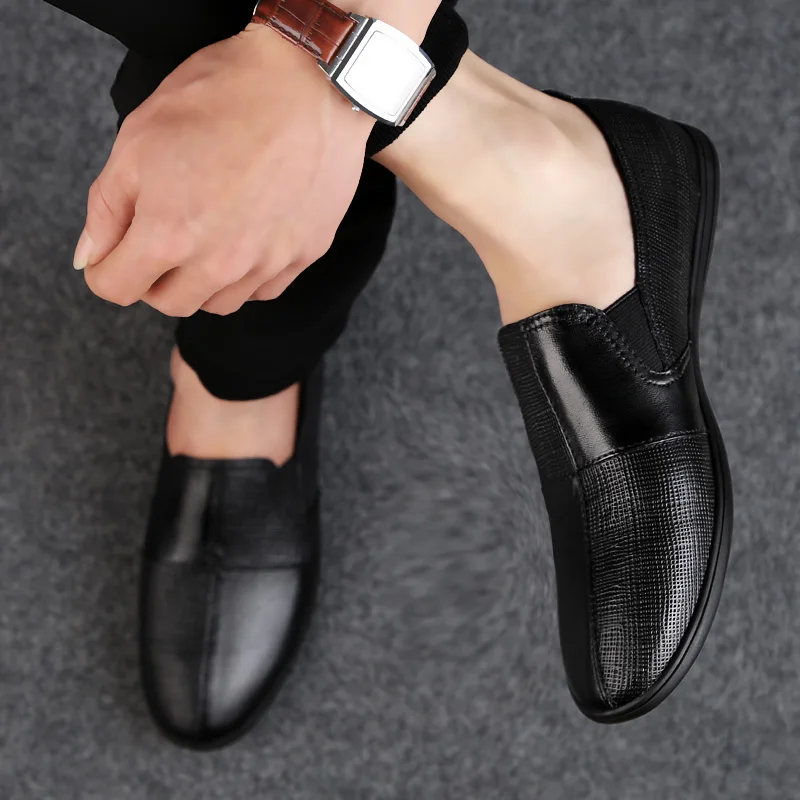 Loafers Men Shoes Genuine Leather Lightweight Breathable Comfortable Flats Fashion Leisure Walk Casual Shoes Man Moccasin Homme
Loafers Men Shoes Genuine Leather Lightweight Breathable Comfortable Flats Fashion Leisure Walk Casual Shoes Man Moccasin Homme