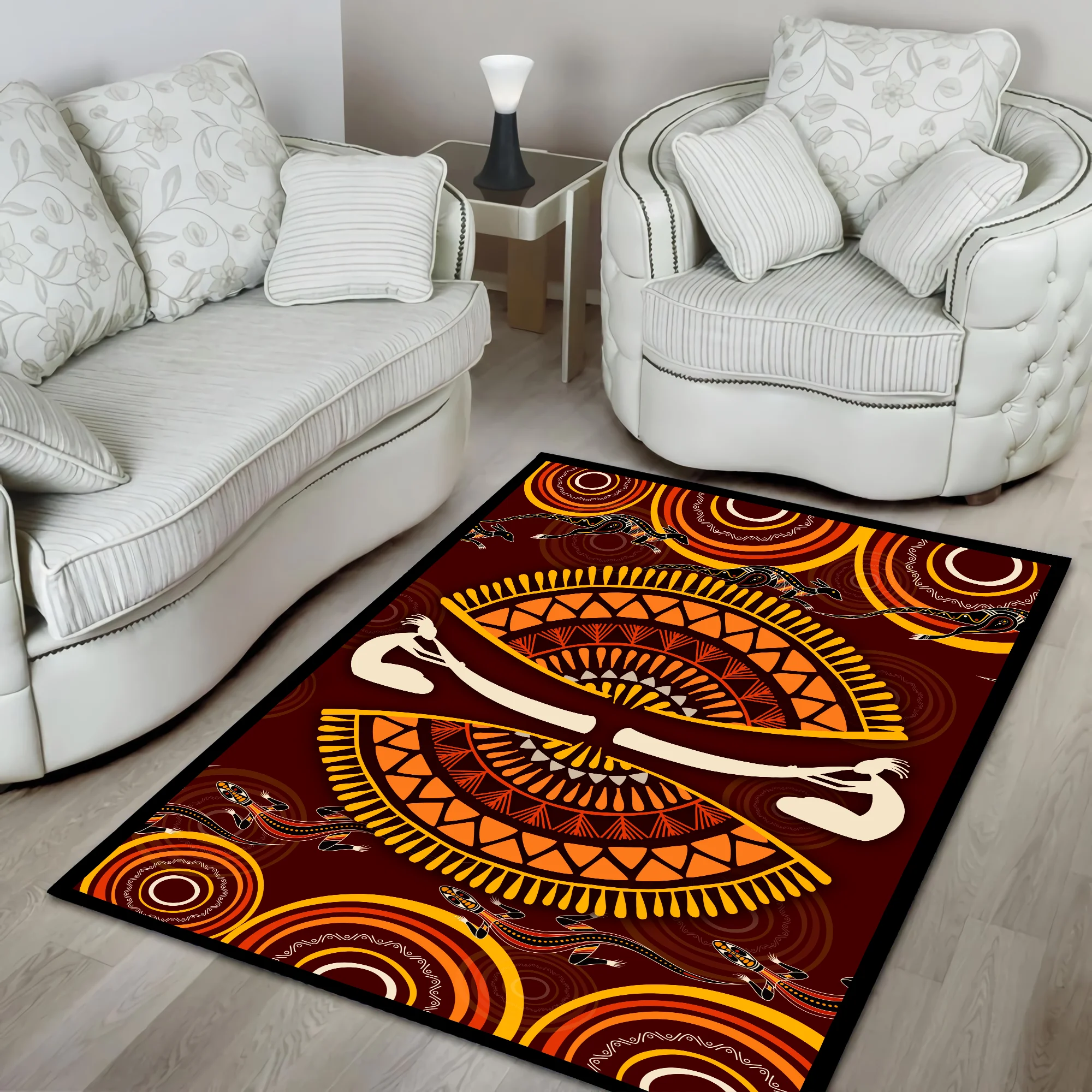 3D Mats Aboriginal Didgeridoo Australia Culture Graphic Square Flannel Anti-slip Large Carpet Living room Home Decoration
3D Mats Aboriginal Didgeridoo Australia Culture Graphic Square Flannel Anti-slip Large Carpet Living room Home Decoration