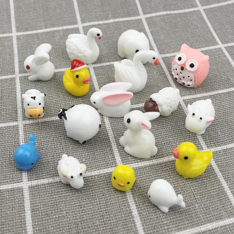 20pcs Cute Resin Animal Miniatures DIY Craft Supplies Home Garden Aquarium Decor Accessories Props Figurines Materials Kids Toys 
20pcs Cute Resin Animal Miniatures DIY Craft Supplies Home Garden Aquarium Decor Accessories Props Figurines Materials Kids Toys
