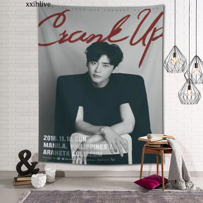Tapestry Lee Jong Suk Actor Background Decorative Wall Hanging For Living Room Bedroom Dorm Room Home Decor
Tapestry Lee Jong Suk Actor Background Decorative Wall Hanging For Living Room Bedroom Dorm Room Home Decor