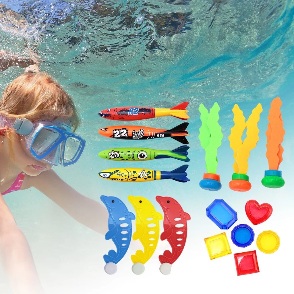 Swimming Diving Toy for Party Game Ages 3 4 5 6 7 Diving Sticks Diving Gems Sinking Toys Set Underwater Games
Swimming Diving Toy for Party Game Ages 3 4 5 6 7 Diving Sticks Diving Gems Sinking Toys Set Underwater Games
