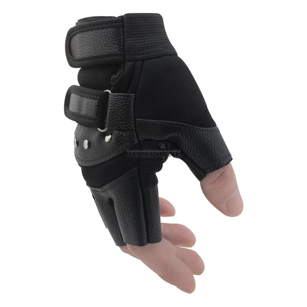 2020 Summer Fashion Leather Gloves Adjustable Fingerless Gloves For Cycling Biker Riding Hiking Climbing Working Workout Sports
2020 Summer Fashion Leather Gloves Adjustable Fingerless Gloves For Cycling Biker Riding Hiking Climbing Working Workout Sports