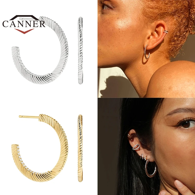 CANNER 18K Gold Plated Punk Personality Geometry Stud Earrings for Women Piercing Earring Earings Ear Stud Jewelry Pendients
CANNER 18K Gold Plated Punk Personality Geometry Stud Earrings for Women Piercing Earring Earings Ear Stud Jewelry Pendients