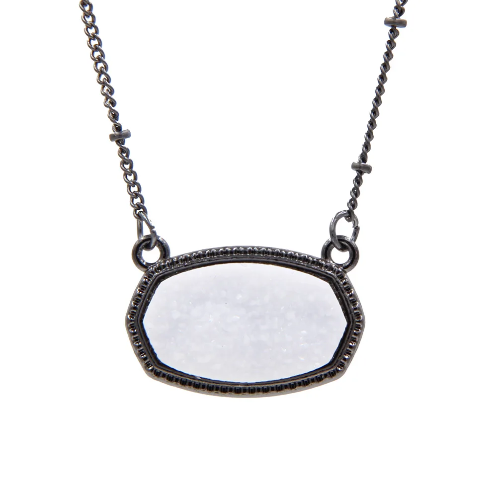 Ожерелье с овальным кулоном для женщин, Переливающаяся друзная бижутерия с блестками черного цвета, 6 шт./комплект
Ожерелье с овальным кулоном для женщин, Переливающаяся друзная бижутерия с блестками черного цвета, 6 шт./комплект