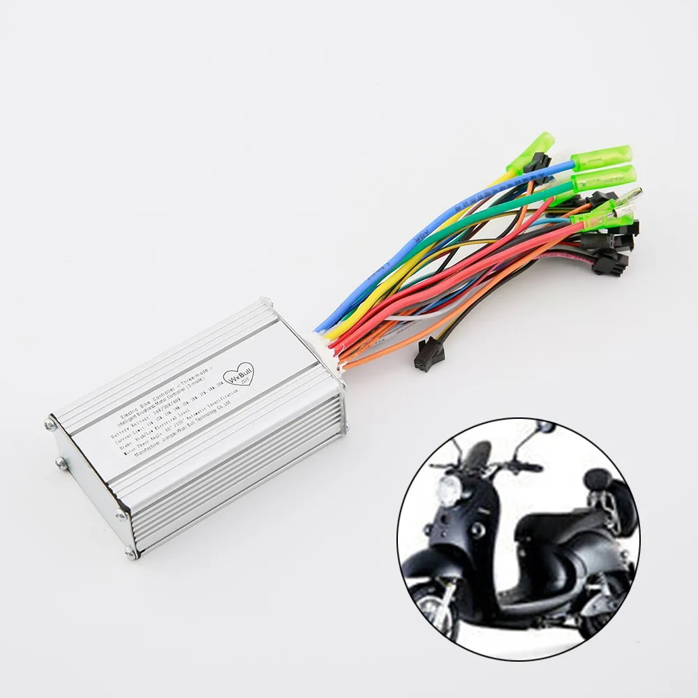 36 48 52V Ebike Controller 350W Sine Wave Brushless Controllers With Headlight Line Durable Electric Scooter Ebike Accessories
36 48 52V Ebike Controller 350W Sine Wave Brushless Controllers With Headlight Line Durable Electric Scooter Ebike Accessories