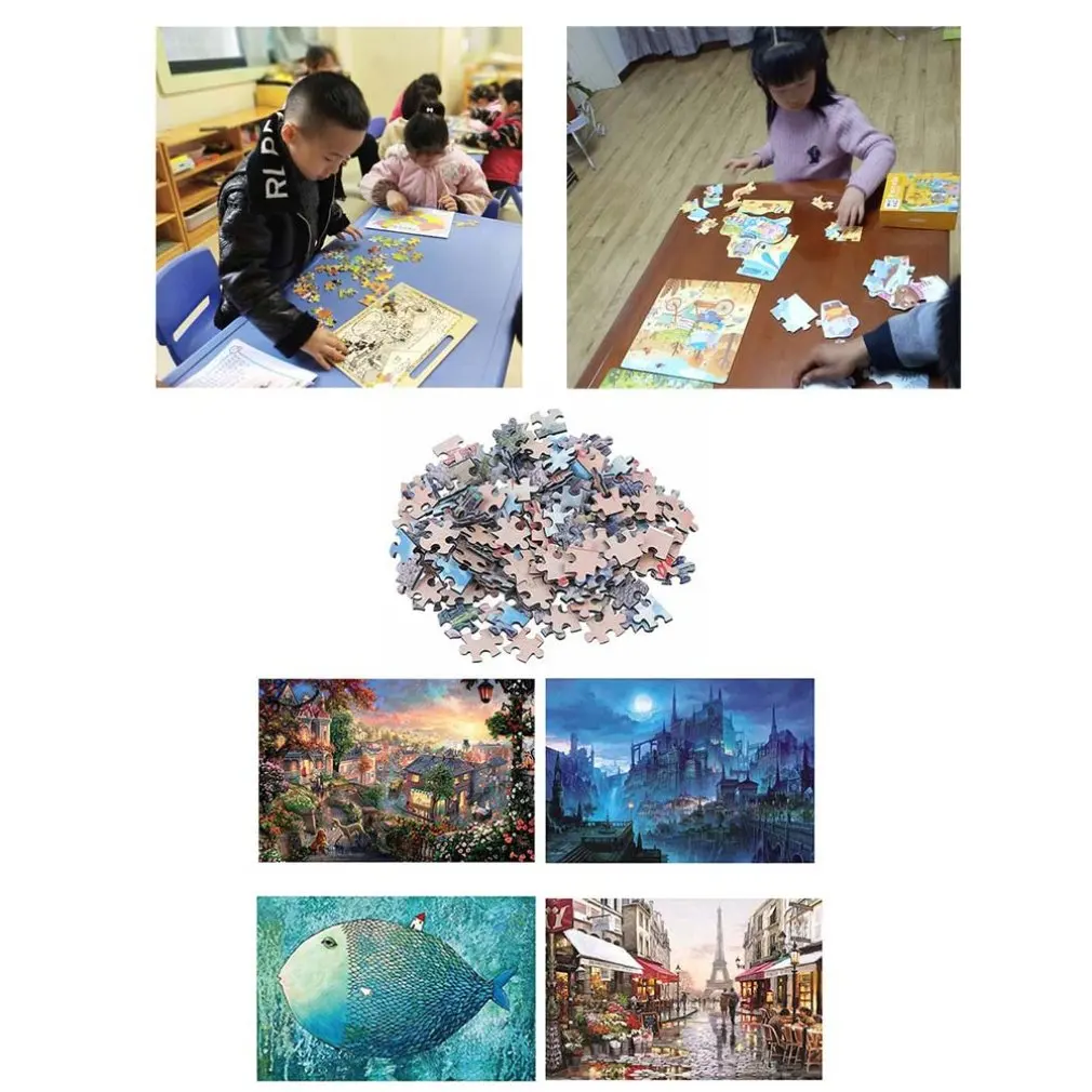 DIY 1000 Pieces Jigsaw Puzzle Educational Puzzle Games Toys Assembling Picture Landscape Puzzles For Adults Children Kids Gifts 
DIY 1000 Pieces Jigsaw Puzzle Educational Puzzle Games Toys Assembling Picture Landscape Puzzles For Adults Children Kids Gifts