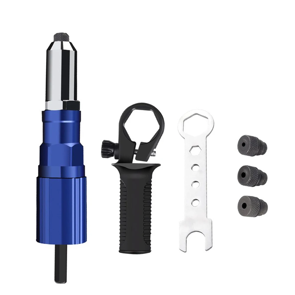 2.4mm-4.8mmElectric Rivet Tool Rivet Nut Tool Bit Adapter Cordless Riveting Tool Conversion Connector Insert Nut Pull Rivet Tool
2.4mm-4.8mmElectric Rivet Tool Rivet Nut Tool Bit Adapter Cordless Riveting Tool Conversion Connector Insert Nut Pull Rivet Tool