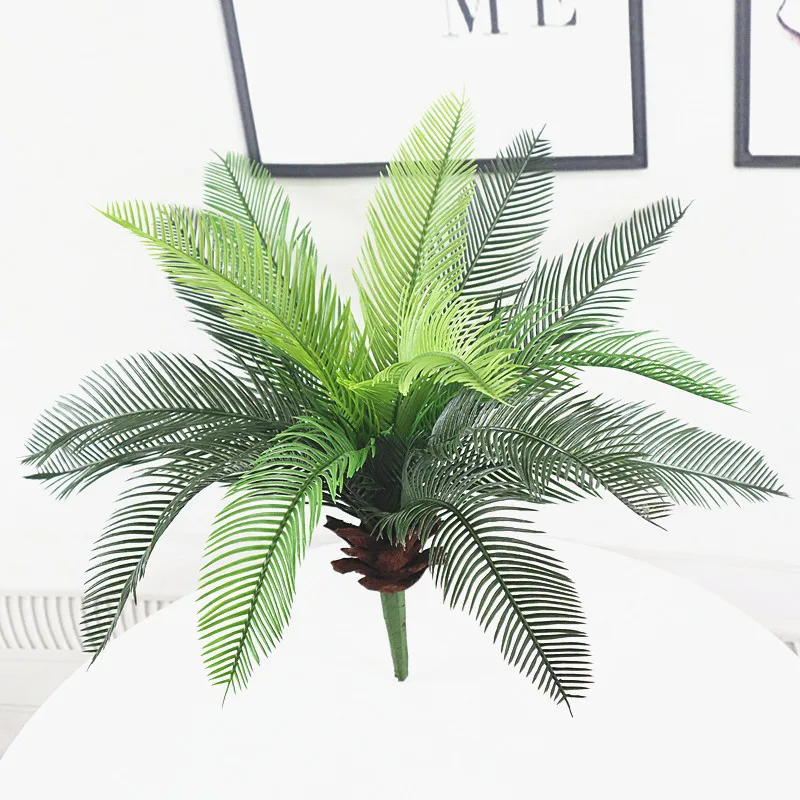 45-48CM Artificial Iron Tree Green Simulation Plants Plastic Fake Bouquet Tropical Palm Tree Home Hotel Christmas House Decor
45-48CM Artificial Iron Tree Green Simulation Plants Plastic Fake Bouquet Tropical Palm Tree Home Hotel Christmas House Decor