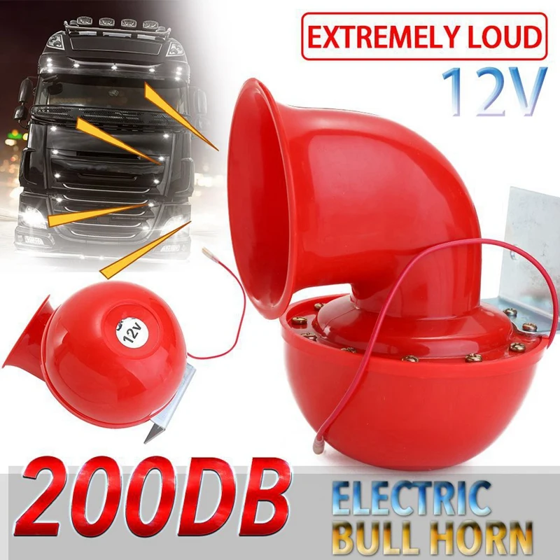 12V 200DB Electric Snail Horn Air Horn Raging Sound for Car Motorcycle Truck Boat Crane Car Air Snail Bull Horn
12V 200DB Electric Snail Horn Air Horn Raging Sound for Car Motorcycle Truck Boat Crane Car Air Snail Bull Horn