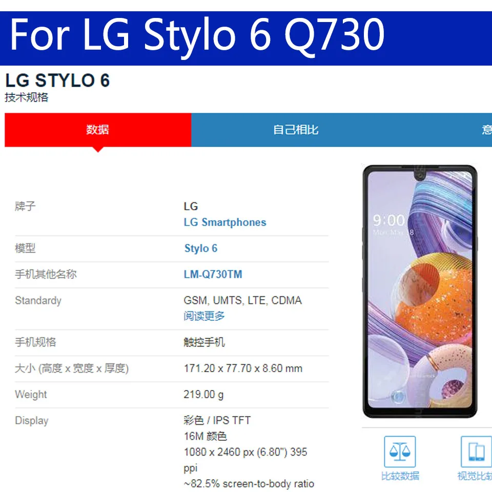 Outer Touch Glass Lens For LG Stylo 6 Q730 Replacement LCD Front Touch Screen Panel
Outer Touch Glass Lens For LG Stylo 6 Q730 Replacement LCD Front Touch Screen Panel