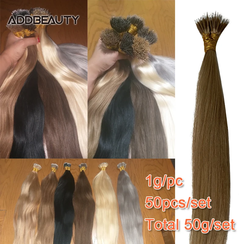 Straight Nanoring Fusion Hair Keratin Capsules 40g 50g High Quality Brazilian Human Remy Hair Extension Natural Color 60# 15%
Straight Nanoring Fusion Hair Keratin Capsules 40g 50g High Quality Brazilian Human Remy Hair Extension Natural Color 60# 15%