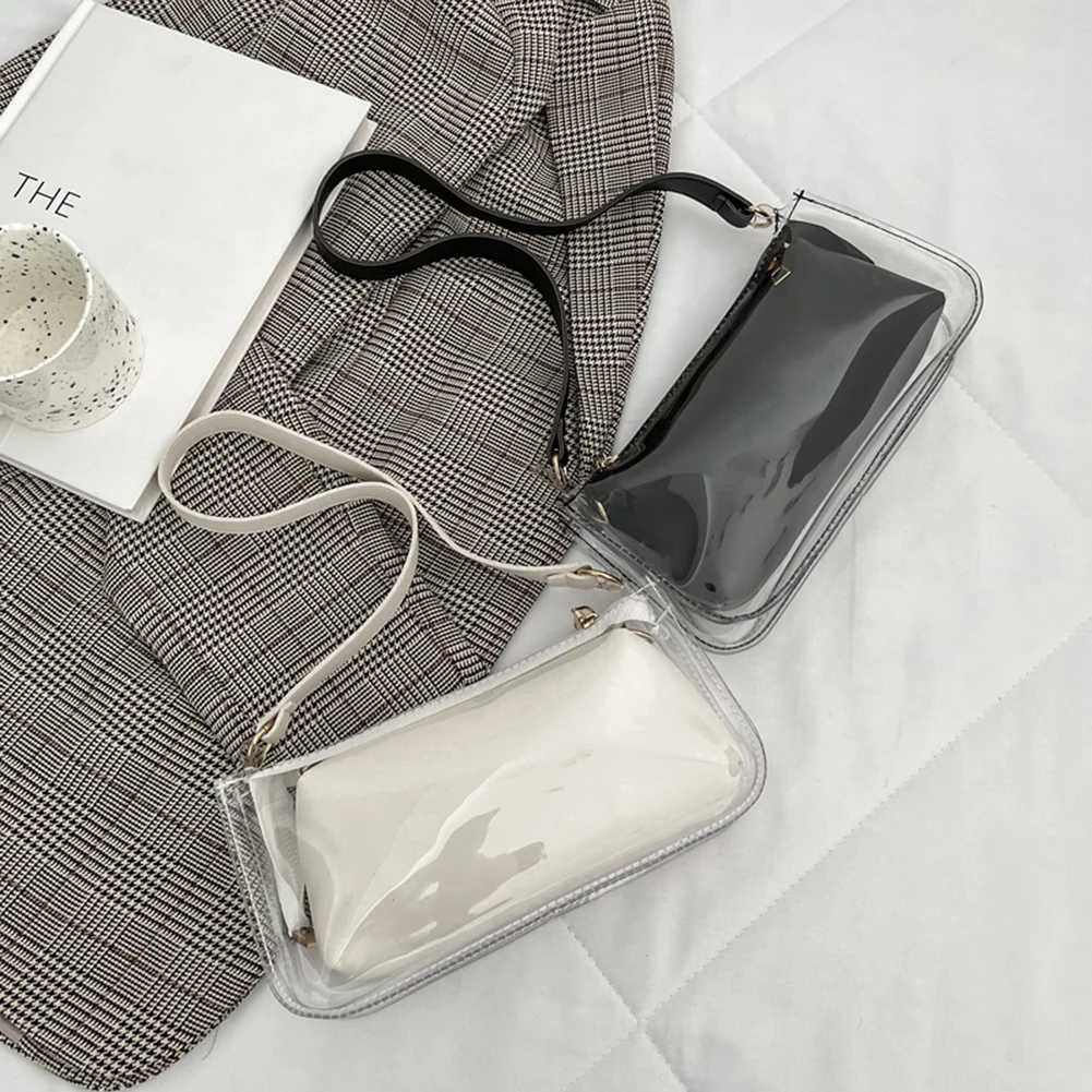 Модные женские сумки на плечо из искусственной кожи, женские прозрачные дизайнерские сумки из ПВХ, повседневные женские однотонные мини-су...
Модные женские сумки на плечо из искусственной кожи, женские прозрачные дизайнерские сумки из ПВХ, повседневные женские однотонные мини-су...