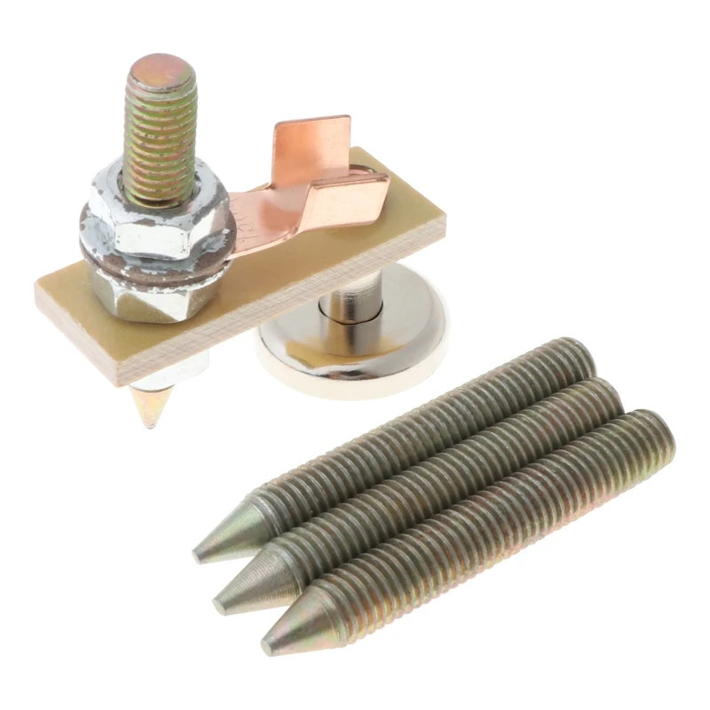 2021 New Strong Magnetic Ground Clamp Connector with Conductive Rod Stud for Welding
2021 New Strong Magnetic Ground Clamp Connector with Conductive Rod Stud for Welding
