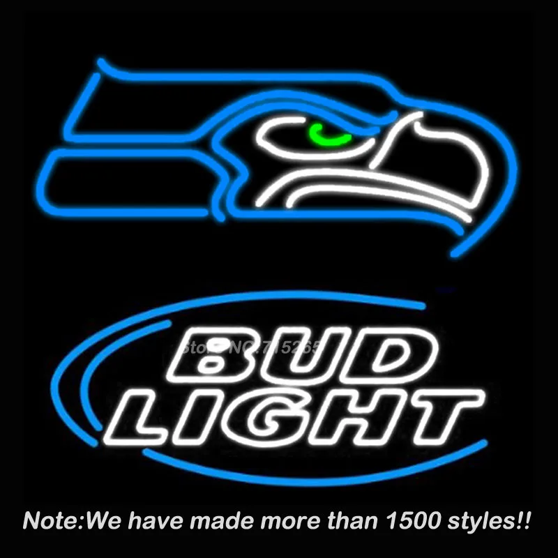 BUD LIGHT Neon Sign For Room neon light Custom Arcade Glass Light Beer Bar Tubes Sexy Lamp Leopard Lights | Лампы и освещение