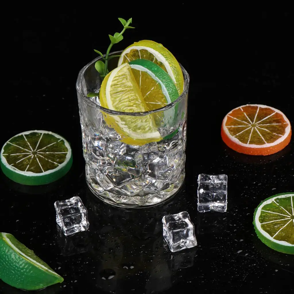 45 Pieces Artificial Lemon Slices and Fake Ice Cubes Plastic Simulation Lemon Photo Photography Props Fake Ice
45 Pieces Artificial Lemon Slices and Fake Ice Cubes Plastic Simulation Lemon Photo Photography Props Fake Ice