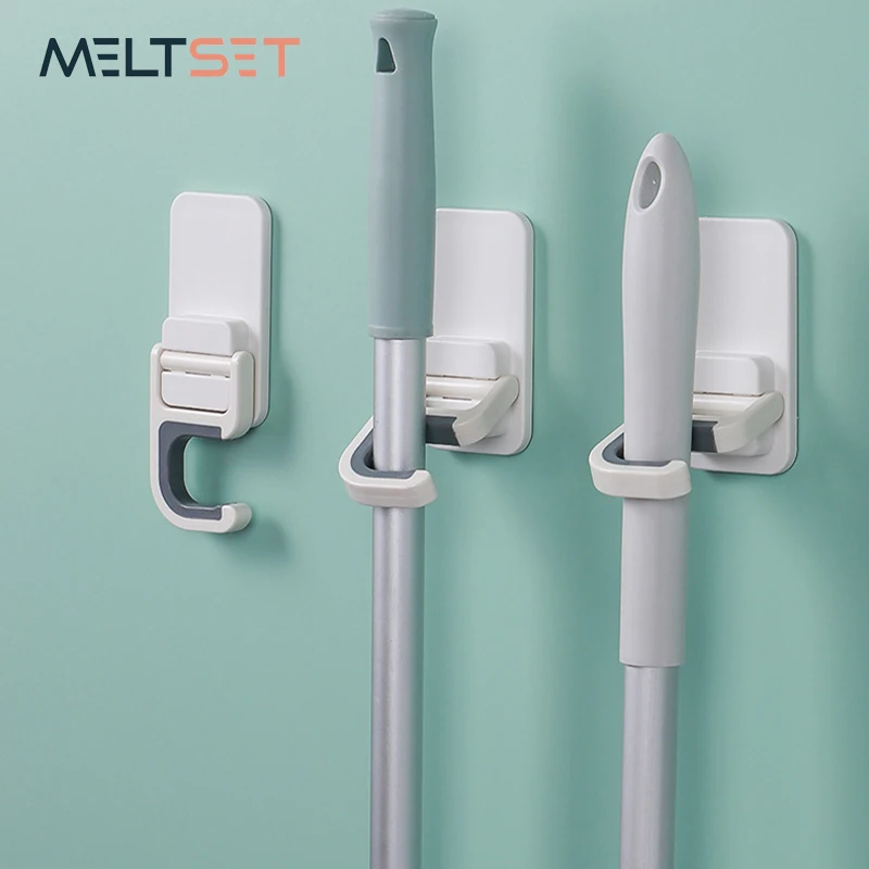 Wall Mounted Mop Holder Hooks Broom Mop Organizer for Bathroom Kitchen Toilet Brush Mops Clip Rack Kitchen Tools Hanger
Wall Mounted Mop Holder Hooks Broom Mop Organizer for Bathroom Kitchen Toilet Brush Mops Clip Rack Kitchen Tools Hanger