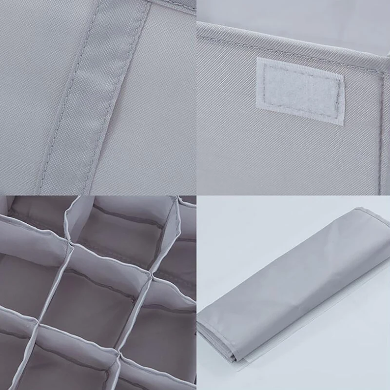 16 Grid Underwear Organizer Storage Box Washable Wardrobe Closet Bra Socks Scarves Underwear Organizer Box Drawer Storage Box
16 Grid Underwear Organizer Storage Box Washable Wardrobe Closet Bra Socks Scarves Underwear Organizer Box Drawer Storage Box