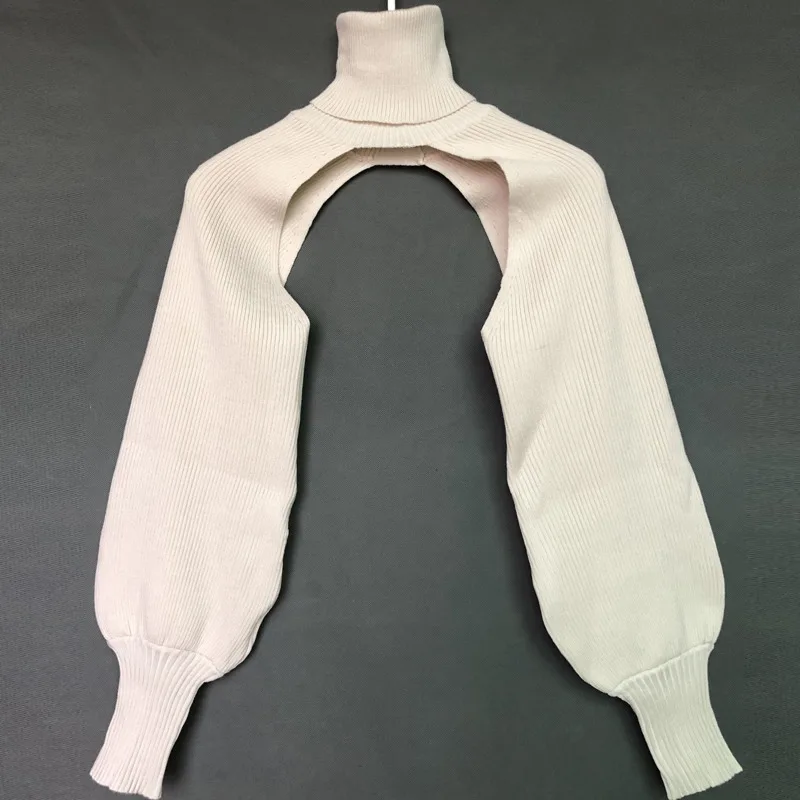 Women Autumn New Knitted Long Lantern Sleeve Irregular Turtleneck Solid High Street Fashion Sweater Pollovers Hollow Out Tops
Women Autumn New Knitted Long Lantern Sleeve Irregular Turtleneck Solid High Street Fashion Sweater Pollovers Hollow Out Tops