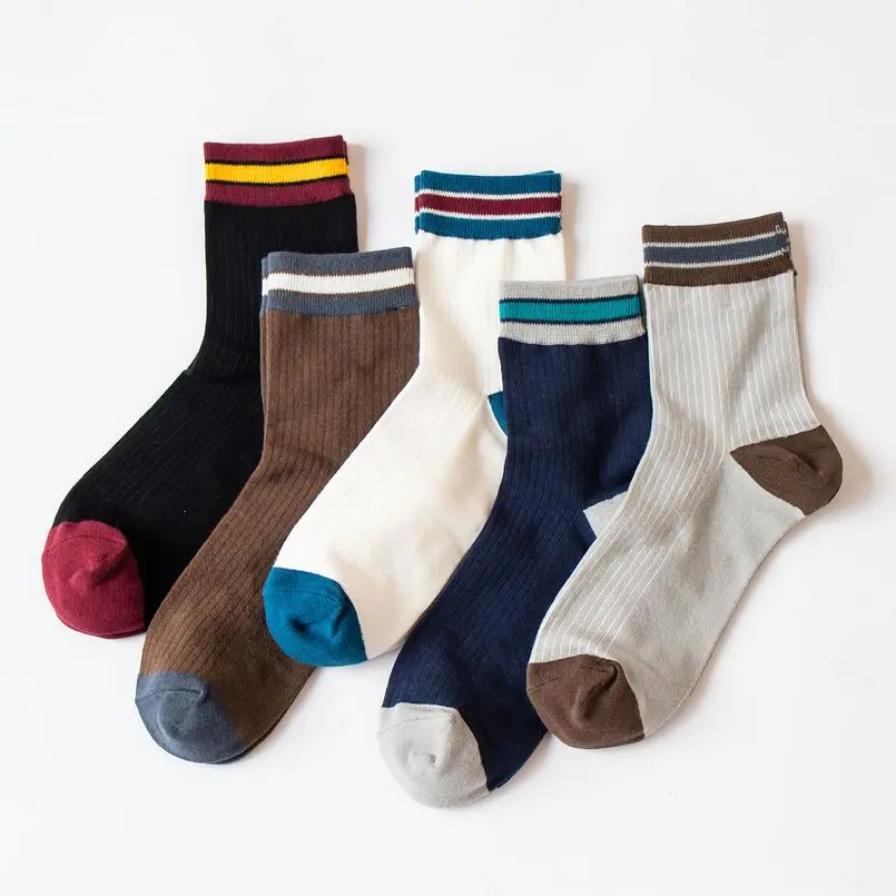 Fashion Men 2021 Autumn Medium Socks Breathable Cotton Stripes Casual Business Tube Socks
Fashion Men 2021 Autumn Medium Socks Breathable Cotton Stripes Casual Business Tube Socks