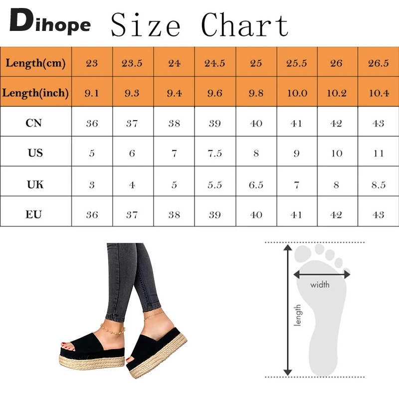 Dihope Women Slippers Wedges Bottom Casual Heels Shoes Woman Braided Hemp Rope Beach Slippers Platform Flat Sandals Shoes
Dihope Women Slippers Wedges Bottom Casual Heels Shoes Woman Braided Hemp Rope Beach Slippers Platform Flat Sandals Shoes