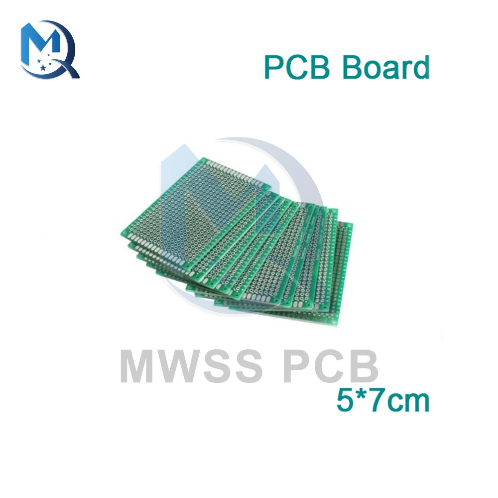 Double Sided Prototype PCB Breadboard 5x7 cm FR4 Glass Fiber 50x70 mm Diy Kit Tinned Universal Circuit Expansion Board Module
Double Sided Prototype PCB Breadboard 5x7 cm FR4 Glass Fiber 50x70 mm Diy Kit Tinned Universal Circuit Expansion Board Module