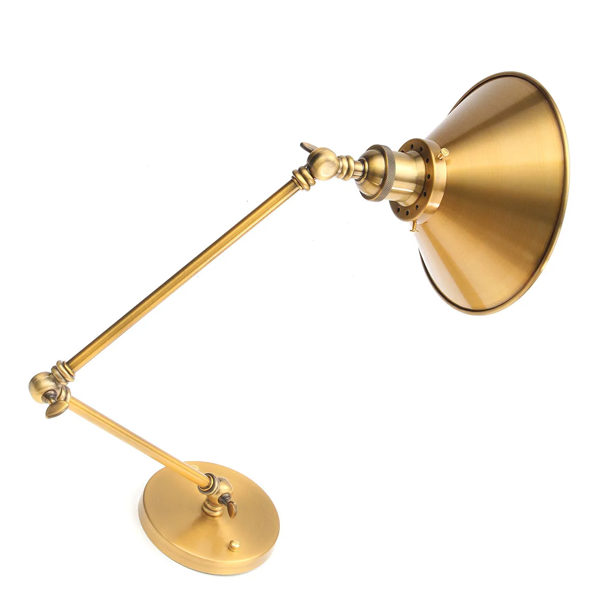 Vintage Metal Brass Wall Light Industrial Loft Wall Lamp for Living Room Restaurant Cafe Home Indoor Light Fixtures
Vintage Metal Brass Wall Light Industrial Loft Wall Lamp for Living Room Restaurant Cafe Home Indoor Light Fixtures