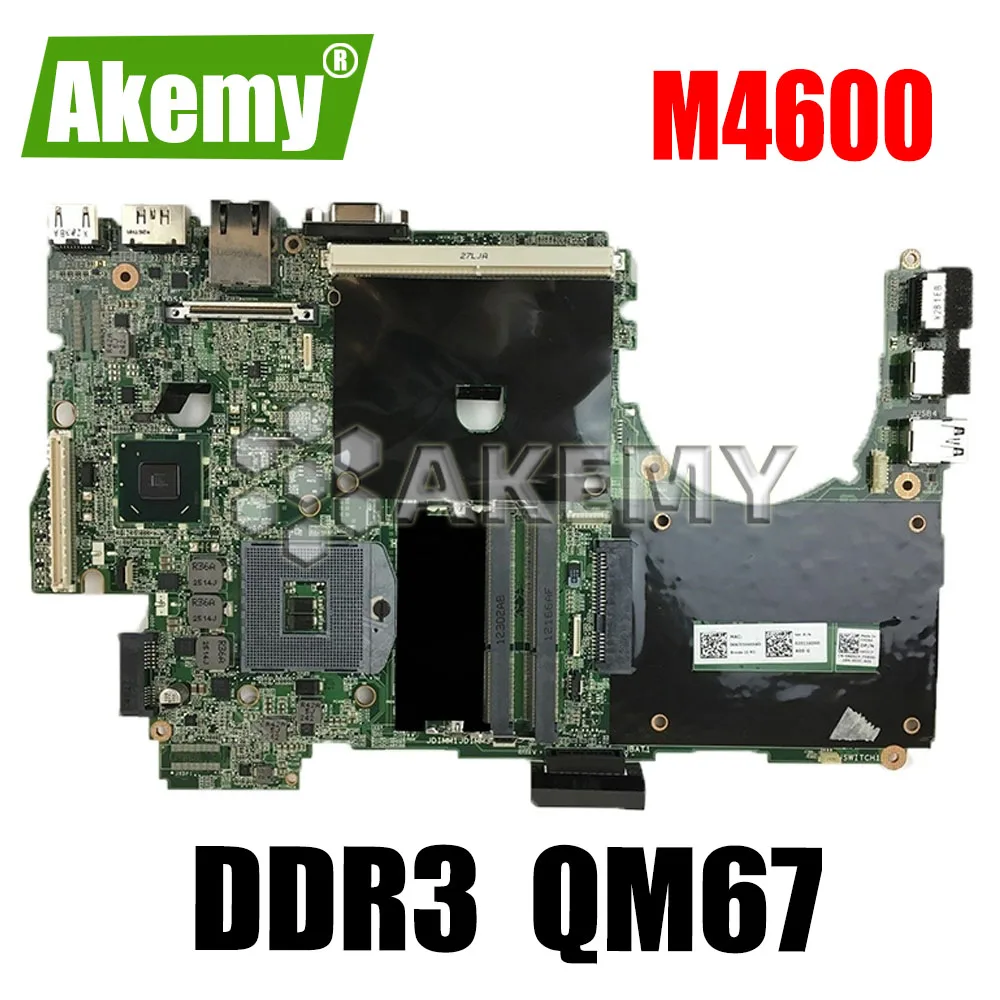 Для For DELL Precision M4600 материнская плата для ноутбука 8YFGW 08YFGW CN QM67 DDR3 PGA989