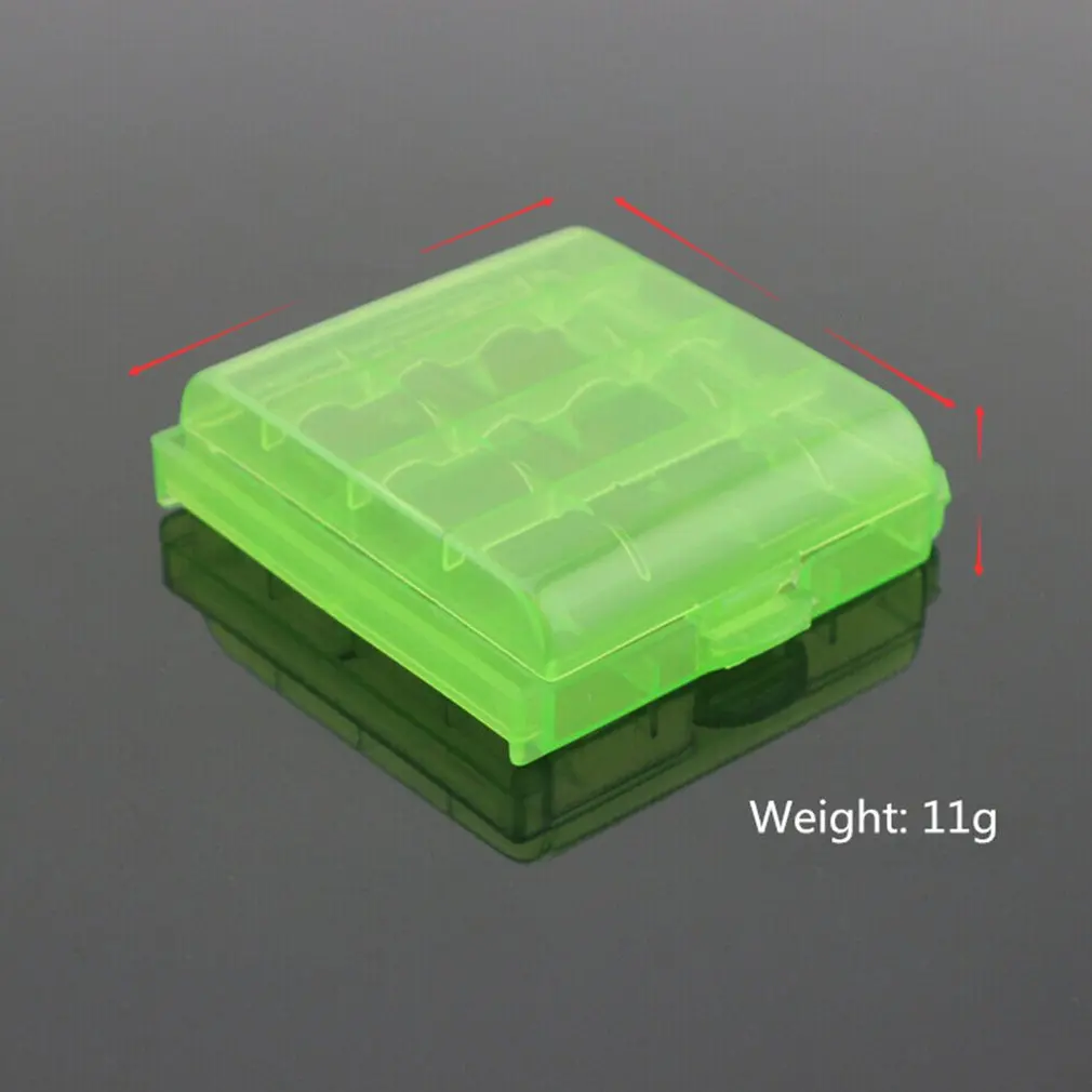 5pcs/pack Coloful Battery Holder Case 4 AA AAA Hard Plastic Storage Box Cover for No.5/no.7battery Color Random ACEHE 
5pcs/pack Coloful Battery Holder Case 4 AA AAA Hard Plastic Storage Box Cover for No.5/no.7battery Color Random ACEHE