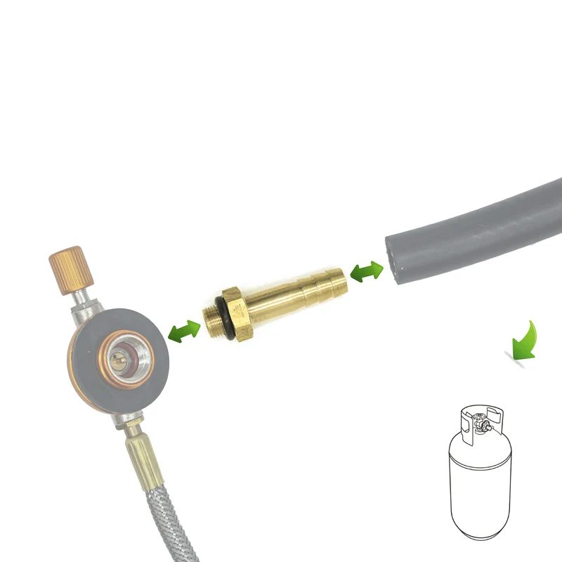 Multi-purpose Outdoor Camping Stove Switching Valve Accessories Connector To LPG Cylinders Liquefied Cylinder Gas Tank Adapter
Multi-purpose Outdoor Camping Stove Switching Valve Accessories Connector To LPG Cylinders Liquefied Cylinder Gas Tank Adapter
