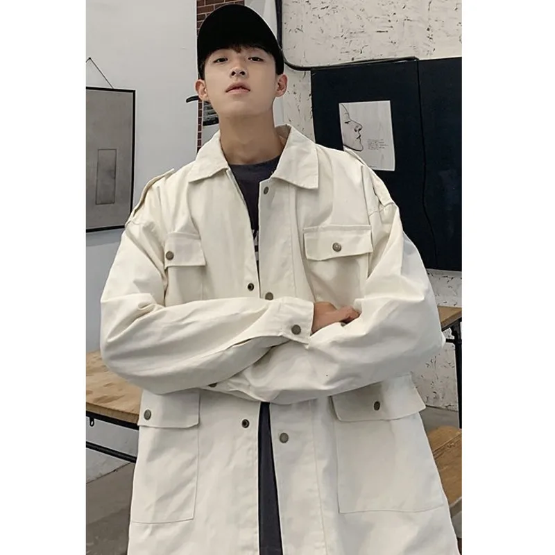 Men's jacket's 2021 spring autumn new solid color jacket men's multi-pocket casual all-match Coat youth men large size 5-XL
Men's jacket's 2021 spring autumn new solid color jacket men's multi-pocket casual all-match Coat youth men large size 5-XL