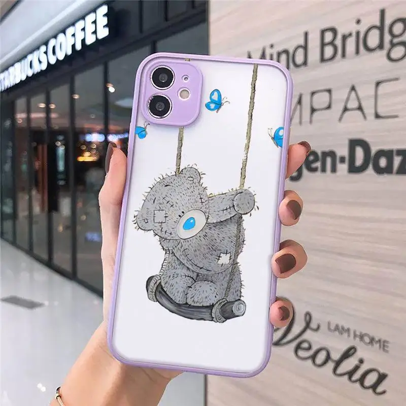 Tatty Teddy bear Cute doll Phone Cases matte transparent For iphone 7 8 11 12 plus mini x xs xr pro max cover
Tatty Teddy bear Cute doll Phone Cases matte transparent For iphone 7 8 11 12 plus mini x xs xr pro max cover