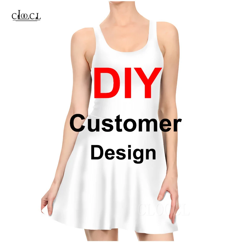 Sexy Dress Women 3D Print DIY Personalized Design Own Image/Photo/Star/Singer/Anime Pleated Dress Ladies Casual Dresses
Sexy Dress Women 3D Print DIY Personalized Design Own Image/Photo/Star/Singer/Anime Pleated Dress Ladies Casual Dresses