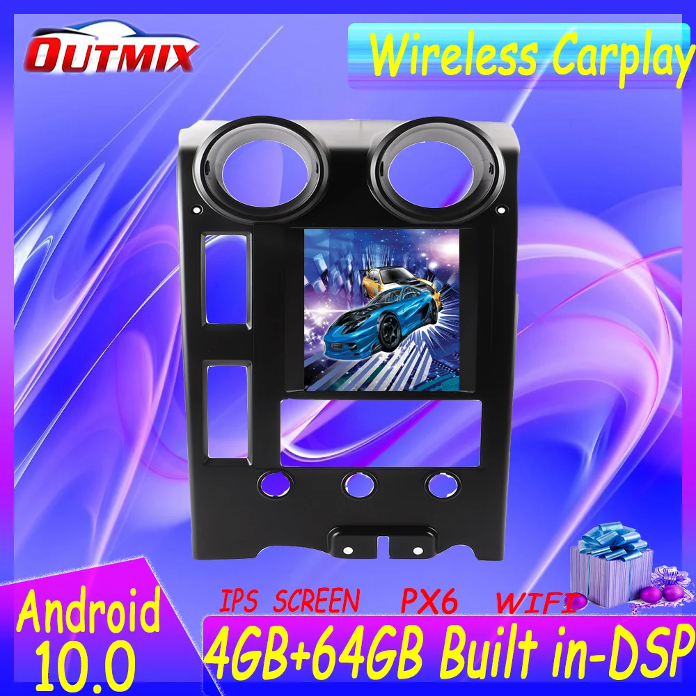12,1 Tesla PX6 Android 10 автомобильный мультимедийный плеер для Hummer H2 2004 2005 - 2009 аудио Радио Стерео GPS навигация Wifi головное устройство
12,1 Tesla PX6 Android 10 автомобильный мультимедийный плеер для Hummer H2 2004 2005 - 2009 аудио Радио Стерео GPS навигация Wifi головное устройство