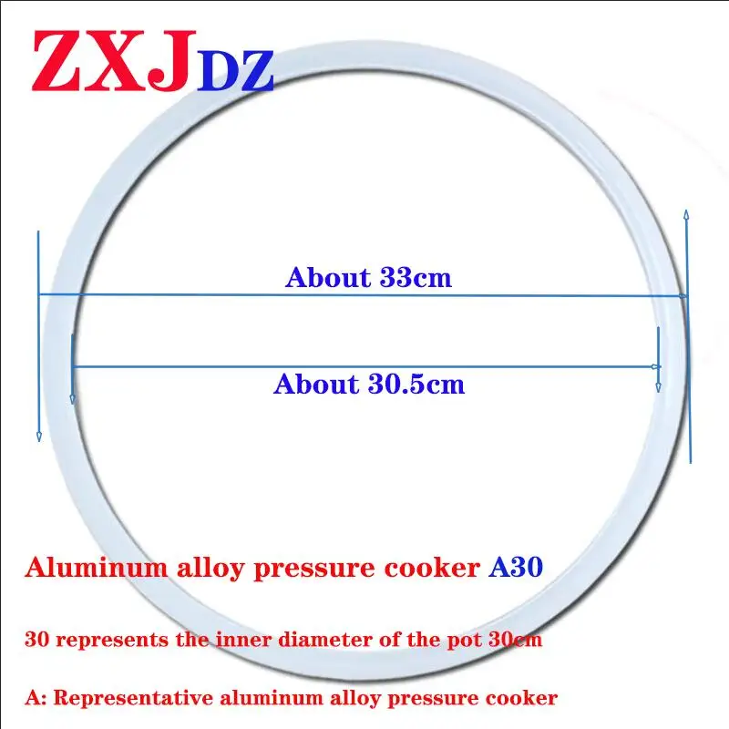 Pressure cooker sealing ring 30cm silicone ring for general aluminum material A30
Pressure cooker sealing ring 30cm silicone ring for general aluminum material A30