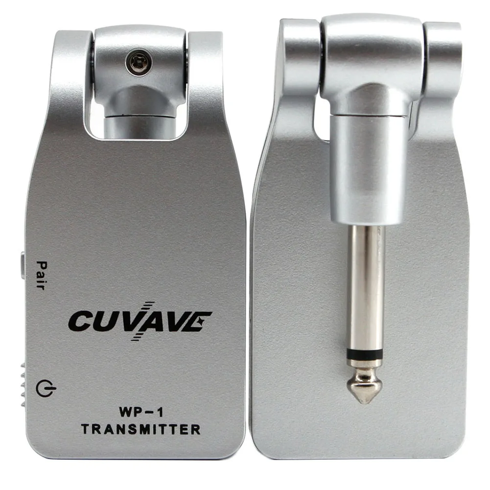 Cuvave 2.4G Guitar Transmitter Receiver USB Rechargeable for Electric Guitar Bass 30m Transmission Range
Cuvave 2.4G Guitar Transmitter Receiver USB Rechargeable for Electric Guitar Bass 30m Transmission Range