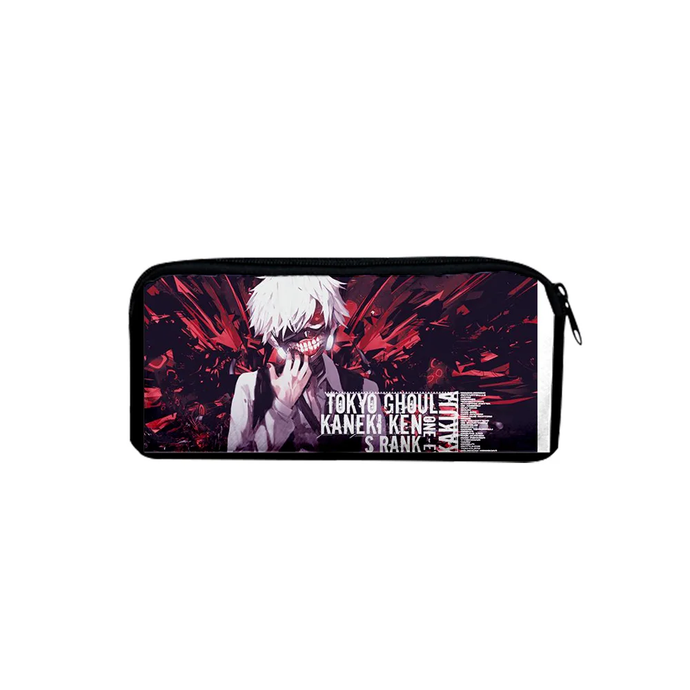 Pen Bag Tokyo Ghoul Merch Boy Girl Pencil Box Child stationery Storage Bag Pencil bag Simple Student Pen bag 
Pen Bag Tokyo Ghoul Merch Boy Girl Pencil Box Child stationery Storage Bag Pencil bag Simple Student Pen bag