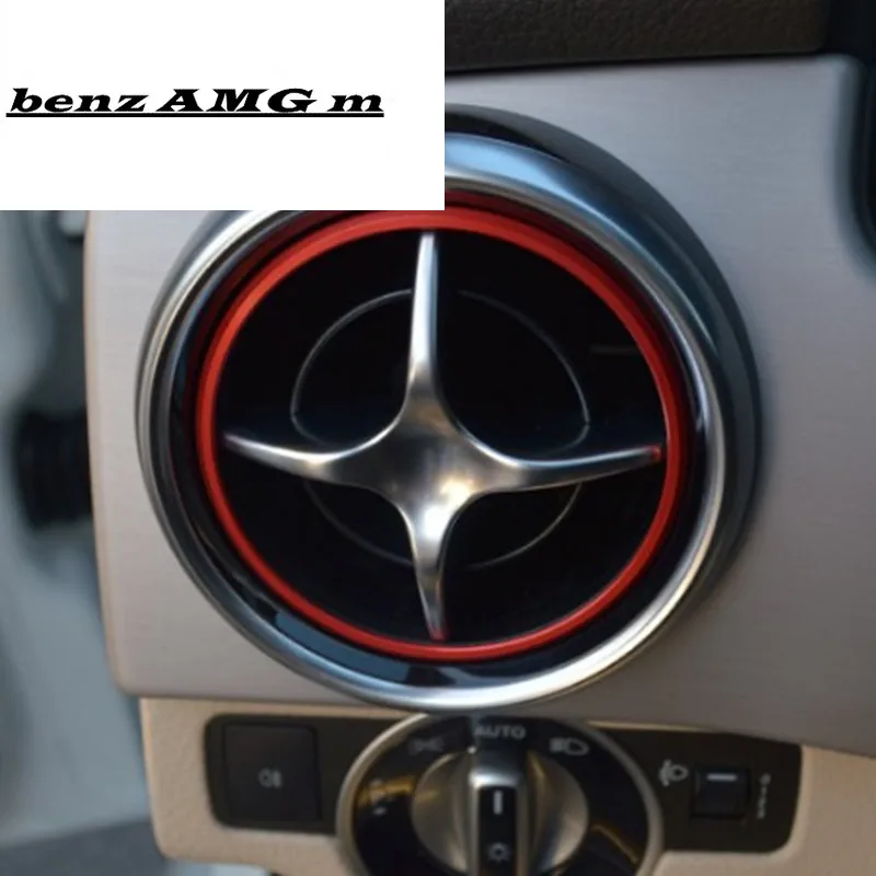 Car AC vent trim ring sticker for Mercedes benz SLK SLC R172 SLK200 SLK250 SLK350 GLK X205 air condition outlet decorative cover
Car AC vent trim ring sticker for Mercedes benz SLK SLC R172 SLK200 SLK250 SLK350 GLK X205 air condition outlet decorative cover