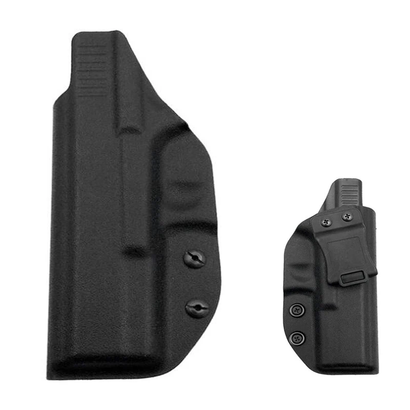 Glock 17 22 31 Pistol IWB Kydex Holster Right Handed Gun Belt Holster Inside The Waistband Concealed Holster Gun Carry Case
Glock 17 22 31 Pistol IWB Kydex Holster Right Handed Gun Belt Holster Inside The Waistband Concealed Holster Gun Carry Case