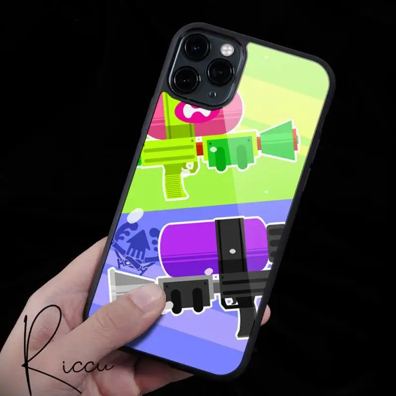 Hrmes Game Splatoon 2 Phone Case Rubber for iPhone 12 11 Pro Max XS 8 7 6 6S Plus X 5S SE 2020 XR 12Mini case
Hrmes Game Splatoon 2 Phone Case Rubber for iPhone 12 11 Pro Max XS 8 7 6 6S Plus X 5S SE 2020 XR 12Mini case