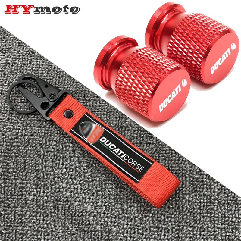 For Ducati Monster Panigale 748 749 999 1098 1199 1299 1198 848 R Motorcycle Embroidered Keyring Keychain Tire Valve Caps Cover
For Ducati Monster Panigale 748 749 999 1098 1199 1299 1198 848 R Motorcycle Embroidered Keyring Keychain Tire Valve Caps Cover