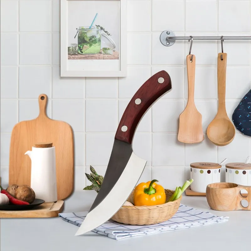 Handcraft Handmade Professional Sharp Butcher Knife Scalpel Skin Meat Bone Knife Pig Sheep Cattle Bleeding Tool Filleting Knife
Handcraft Handmade Professional Sharp Butcher Knife Scalpel Skin Meat Bone Knife Pig Sheep Cattle Bleeding Tool Filleting Knife