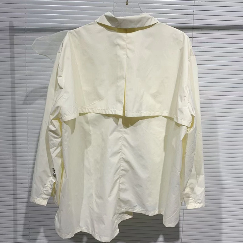 VGH Casual Solid Patchwork Shirts For Women Lapel Long Sleeve Asymmetrical Korean Blouses Female 2021 Spring Fashion Clothes New
VGH Casual Solid Patchwork Shirts For Women Lapel Long Sleeve Asymmetrical Korean Blouses Female 2021 Spring Fashion Clothes New