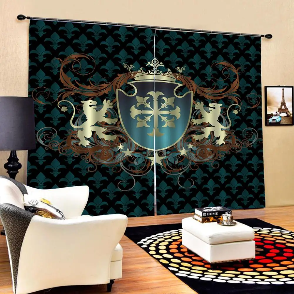 High quality custom 3d curtain fabric Pattern animal European Curtains Photo Painted 3D Curtain Living room
High quality custom 3d curtain fabric Pattern animal European Curtains Photo Painted 3D Curtain Living room