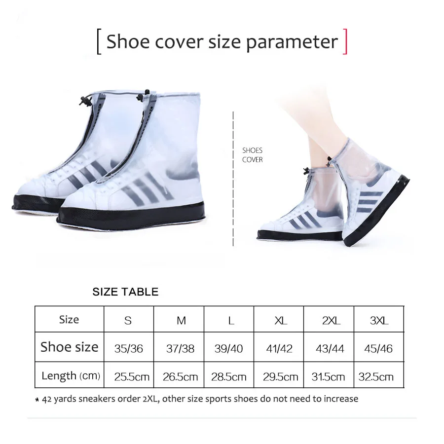 Men&Women's&Children Rain Cover for Shoes Accessories Reusable Waterproof Overshoes Shoe Covers Shoes Protector
Men&Women's&Children Rain Cover for Shoes Accessories Reusable Waterproof Overshoes Shoe Covers Shoes Protector