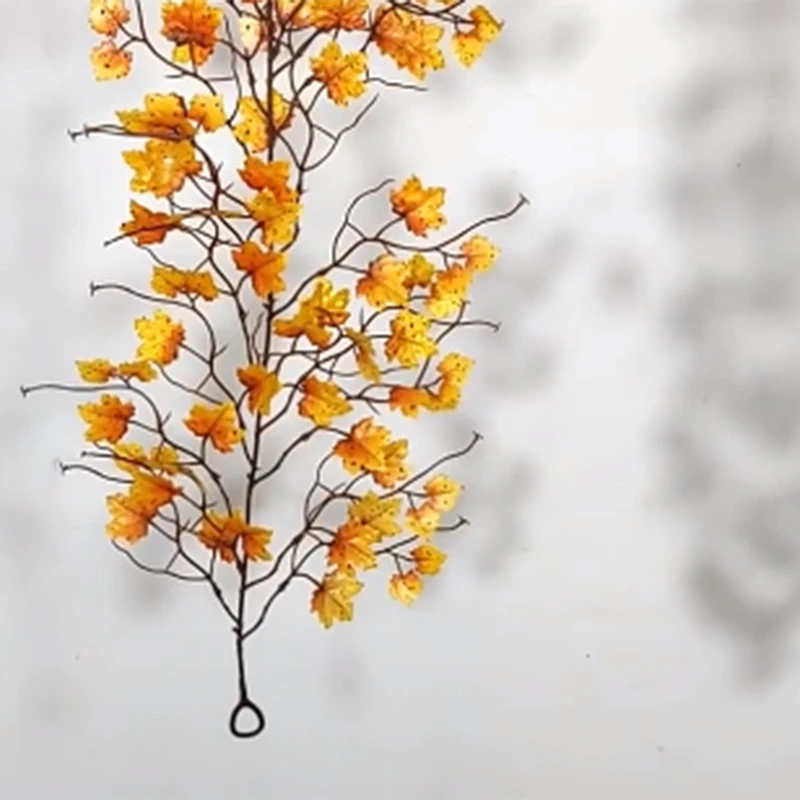 Simulation Autumn Leaves Halloween Rattan Thanksgiving Harvest Festival Decoration Winding Flower Vine
Simulation Autumn Leaves Halloween Rattan Thanksgiving Harvest Festival Decoration Winding Flower Vine