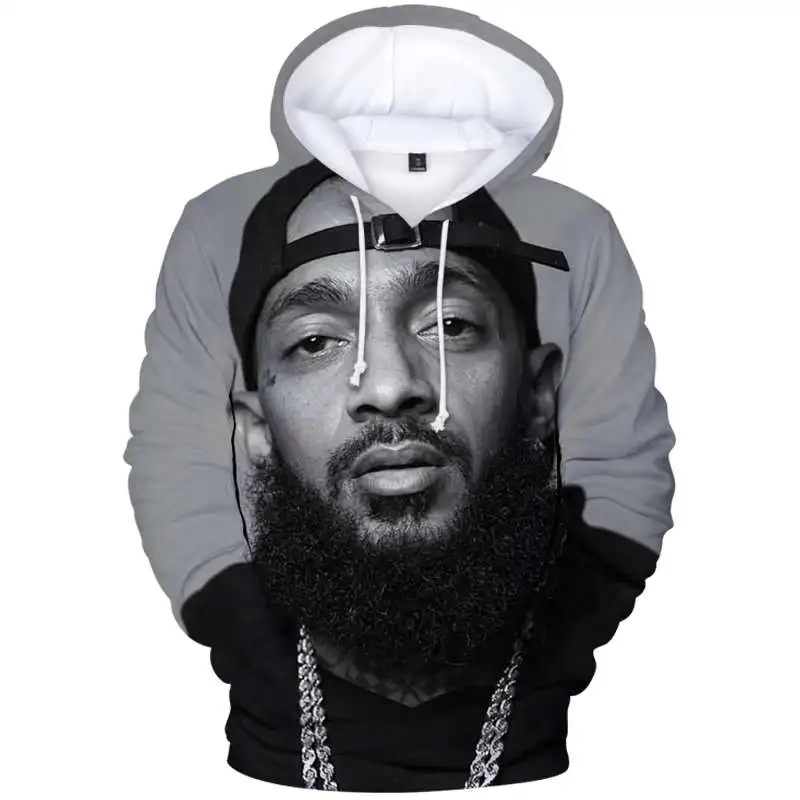 

Salute Nipsey Hussle 3D Hoodies Men/Women Fashion Casual Sweatshirt Harajuku Hip Hop Hoodie Print Nipsey Hussle Pullovers Hoody