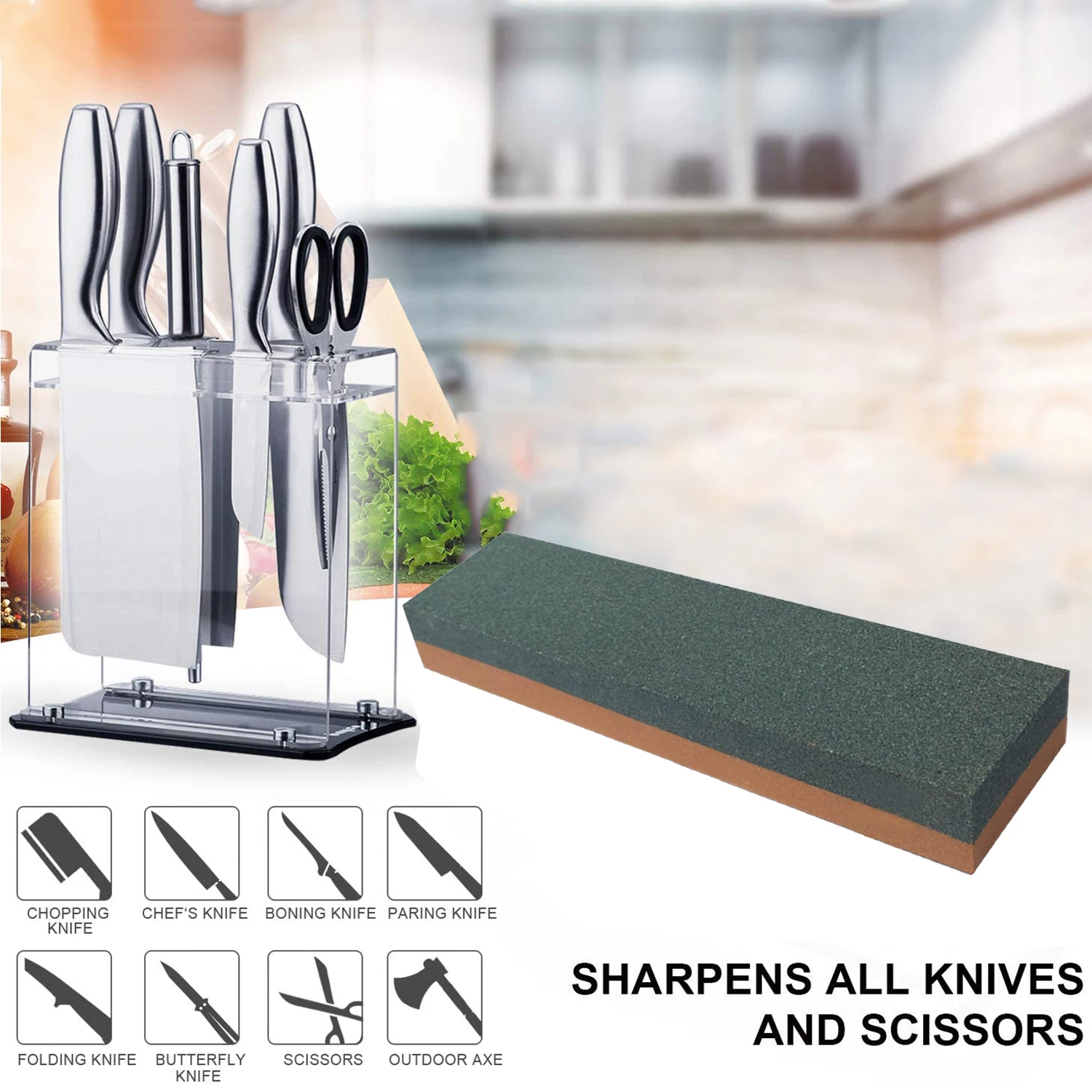 200/600 Grit Double Sides Knife Sharpening Stone Knives Coarse Sharpening Whetstone Grindstone 200*50*25mm
200/600 Grit Double Sides Knife Sharpening Stone Knives Coarse Sharpening Whetstone Grindstone 200*50*25mm