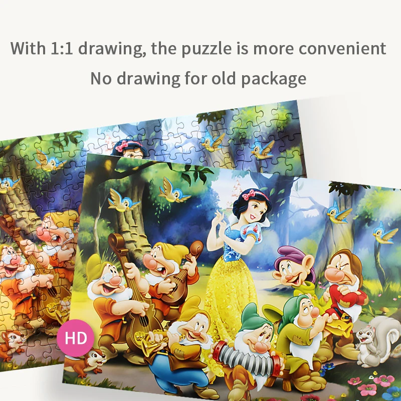 Disney Puzzles for Kids Educational and Learning Paper Puzzles for Kids 200 Pieces Baby Educational Toys Learning Development
Disney Puzzles for Kids Educational and Learning Paper Puzzles for Kids 200 Pieces Baby Educational Toys Learning Development