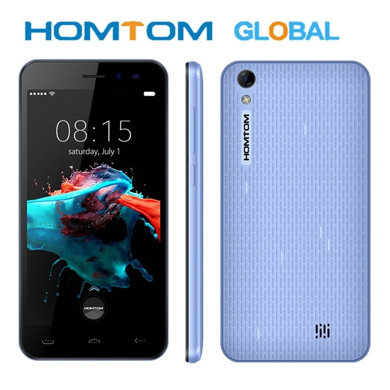 HOMTOM HT16 смартфон на Android 6 0 5 дюймов MTK6580 четырехъядерный 1.3G Гц 1 Гб RAM 8 ROM Wakeup Gesture GPS A