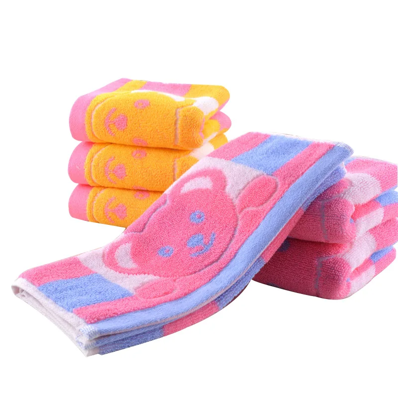 2pcs/pack 100% cotton jacquard kids towel children's cotton absorbent face towel Cute cartoon baby towel
2pcs/pack 100% cotton jacquard kids towel children's cotton absorbent face towel Cute cartoon baby towel